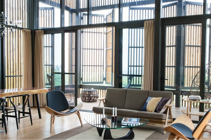 Meijie Mountain Hotspring Resort Achterboschzantman Architecten Laying Jiangsu China Hotels Modern Interior Exterior Swimming Pool Lounges Terraces Bedrooms