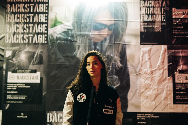 Moncler x fragment design Genius Project Pitti Launch Event Florence Hiroshi Fujiwara Adrianne Ho