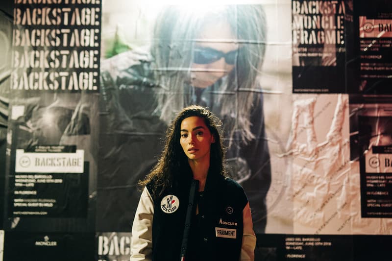 Moncler x fragment design Genius Project Pitti Launch Event Florence Hiroshi Fujiwara Adrianne Ho