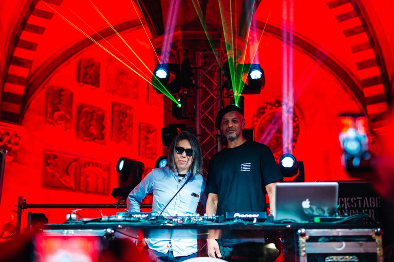 Moncler x fragment design Genius Project Pitti Launch Event Florence Hiroshi Fujiwara Adrianne Ho