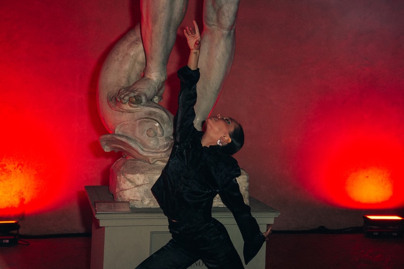 Moncler x fragment design Genius Project Pitti Launch Event Florence Hiroshi Fujiwara Adrianne Ho