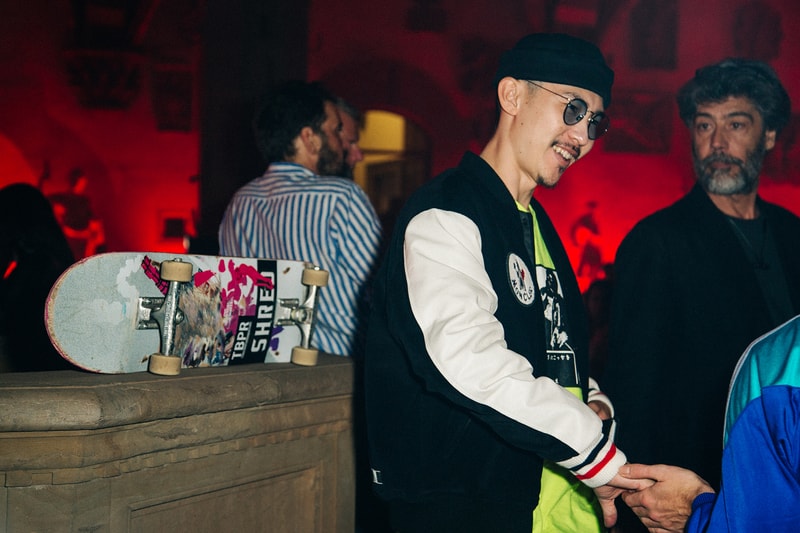 Moncler x fragment design Genius Project Pitti Launch Event Florence Hiroshi Fujiwara Adrianne Ho