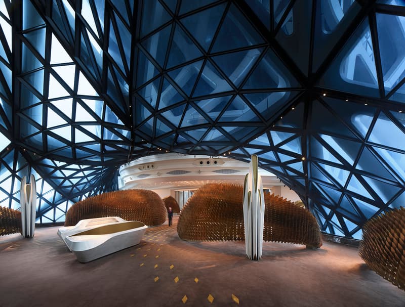 morpheus hotel zaha hadid macau cotai KAWS Interior Design First Look Opening City of Dreams