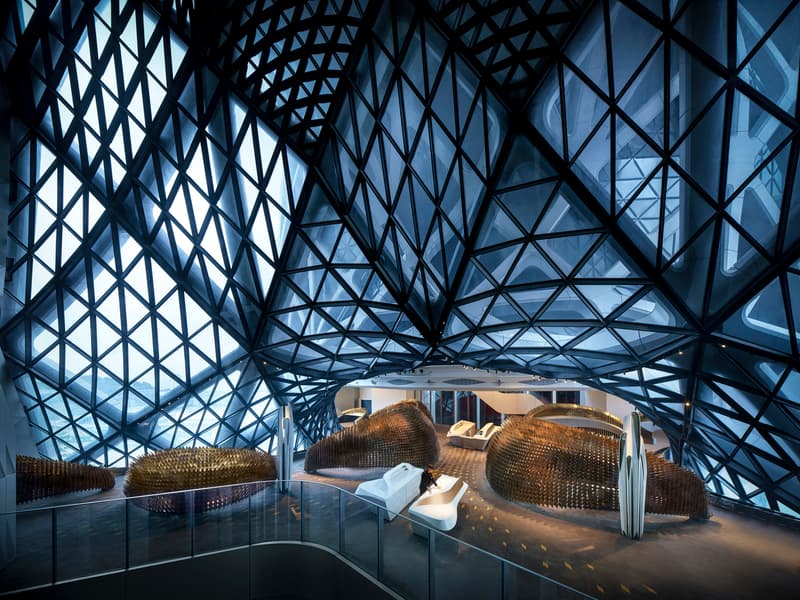 morpheus hotel zaha hadid macau cotai KAWS Interior Design First Look Opening City of Dreams