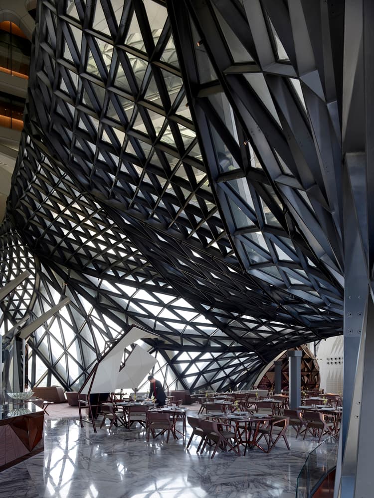 morpheus hotel zaha hadid macau cotai KAWS Interior Design First Look Opening City of Dreams