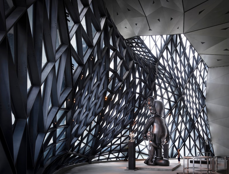 morpheus hotel zaha hadid macau cotai KAWS Interior Design First Look Opening City of Dreams