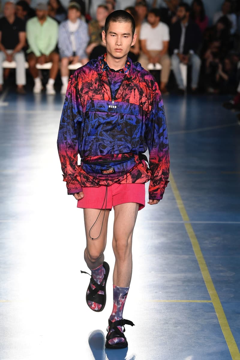 Milan Fashion Week Spring Summer 2019 MSGM Massimo Giorgetti Sportswear Streetwear