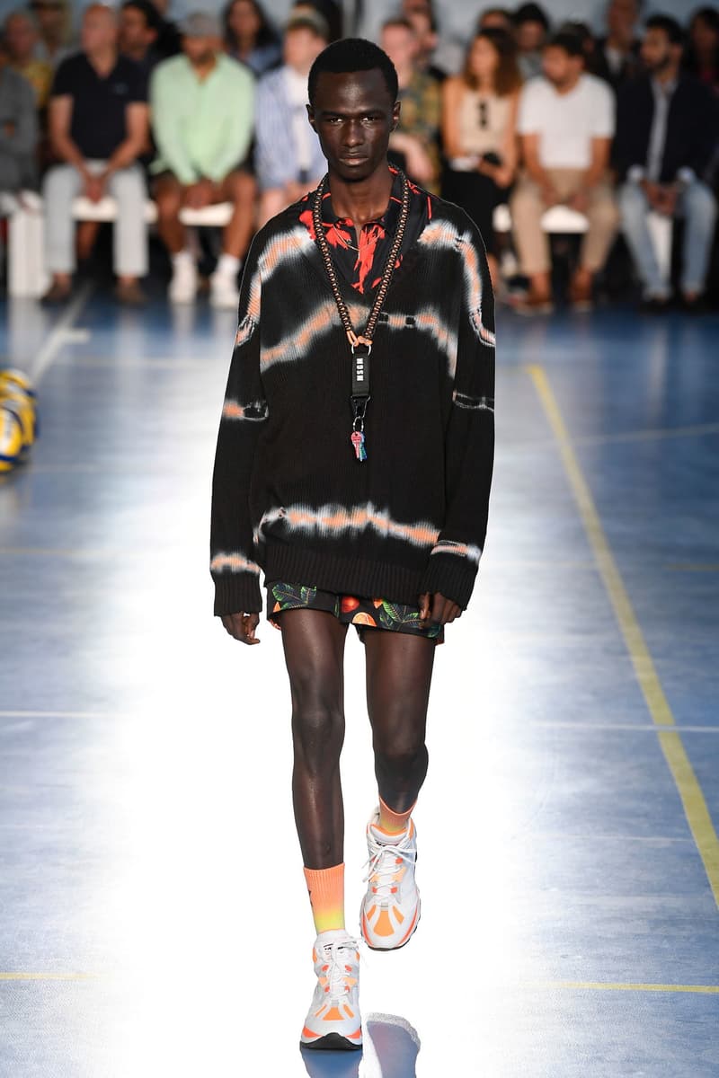 Milan Fashion Week Spring Summer 2019 MSGM Massimo Giorgetti Sportswear Streetwear