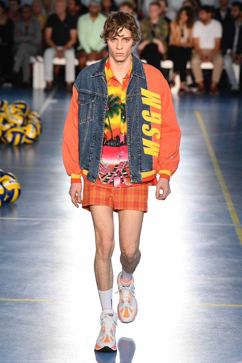 Milan Fashion Week Spring Summer 2019 MSGM Massimo Giorgetti Sportswear Streetwear