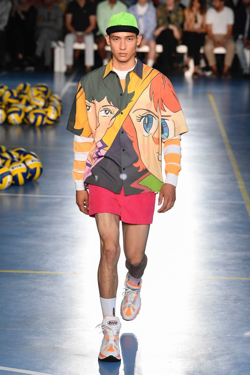 Milan Fashion Week Spring Summer 2019 MSGM Massimo Giorgetti Sportswear Streetwear