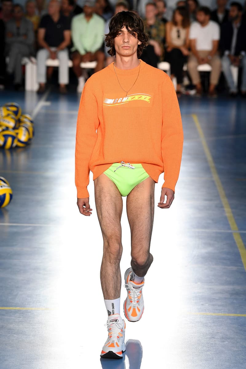 Milan Fashion Week Spring Summer 2019 MSGM Massimo Giorgetti Sportswear Streetwear
