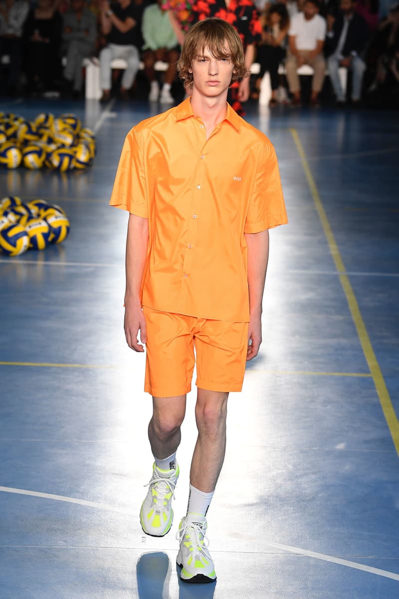 Milan Fashion Week Spring Summer 2019 MSGM Massimo Giorgetti Sportswear Streetwear