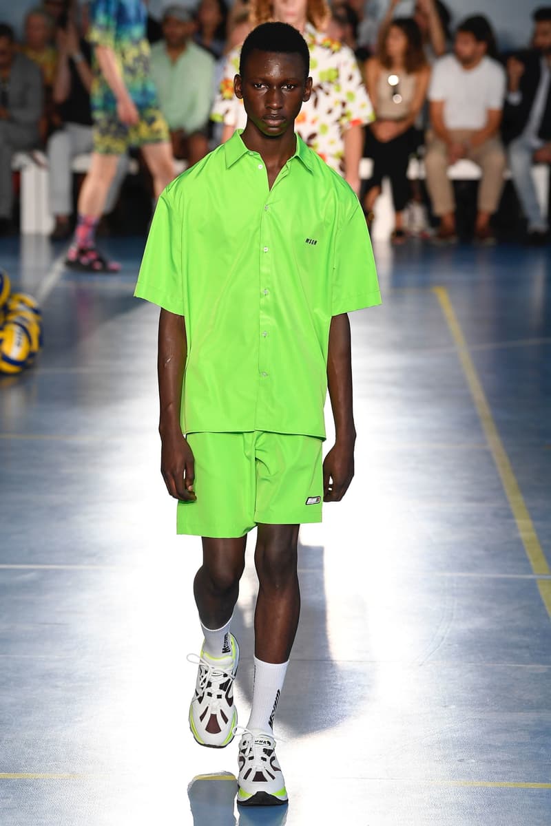 Milan Fashion Week Spring Summer 2019 MSGM Massimo Giorgetti Sportswear Streetwear