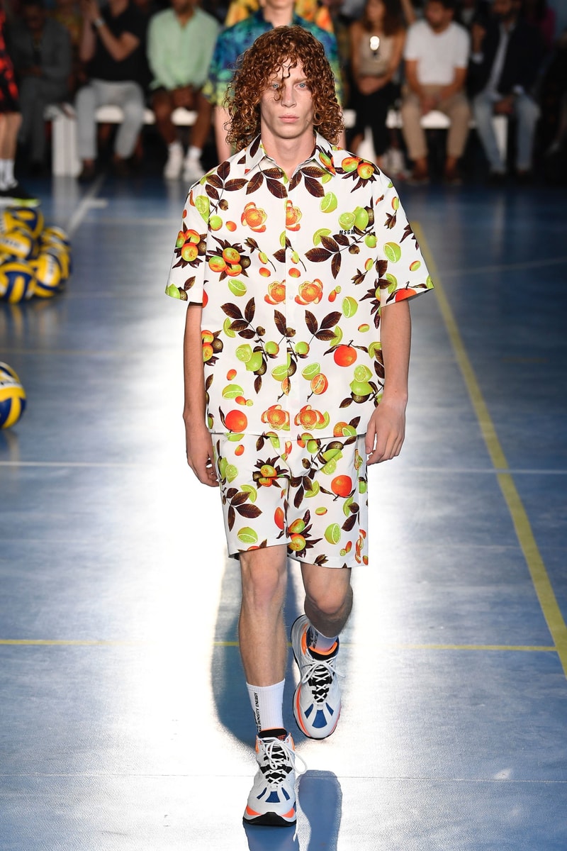 Milan Fashion Week Spring Summer 2019 MSGM Massimo Giorgetti Sportswear Streetwear