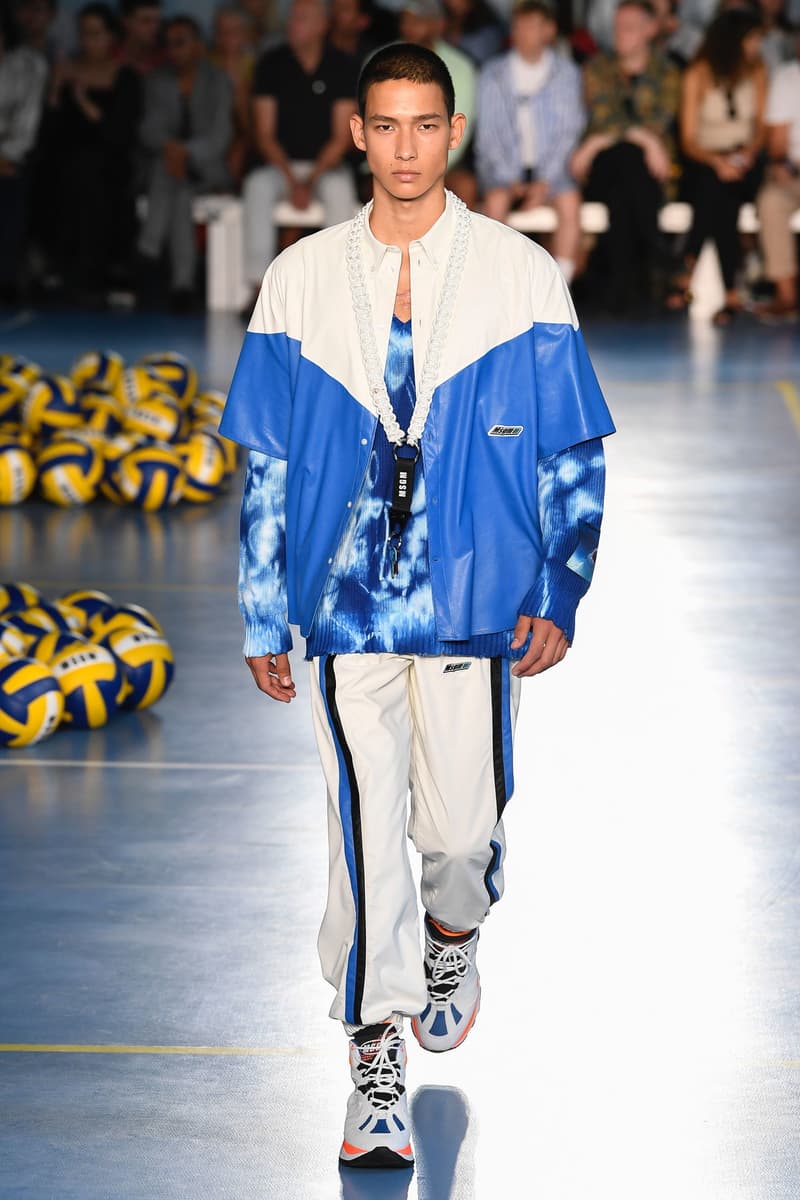 Milan Fashion Week Spring Summer 2019 MSGM Massimo Giorgetti Sportswear Streetwear