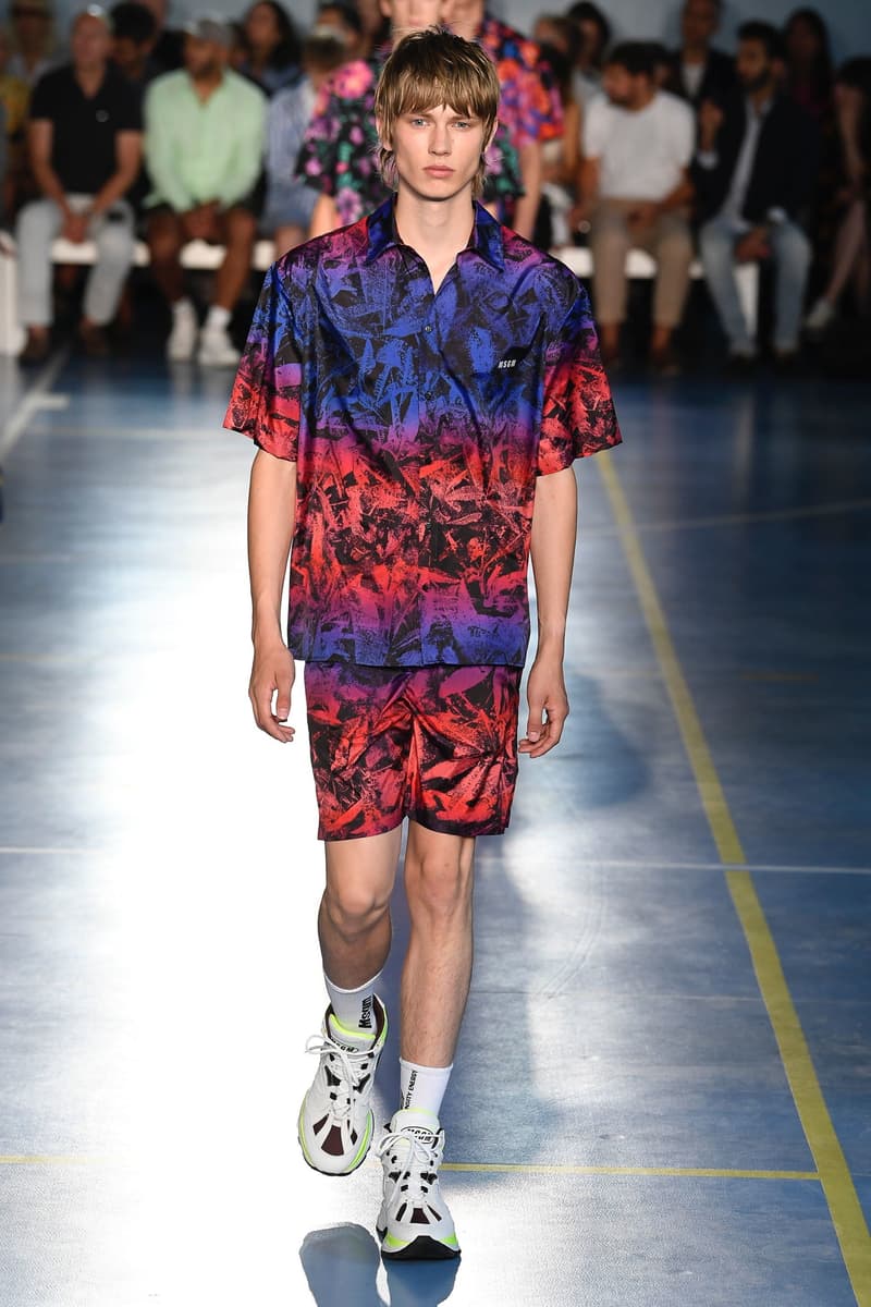 Milan Fashion Week Spring Summer 2019 MSGM Massimo Giorgetti Sportswear Streetwear