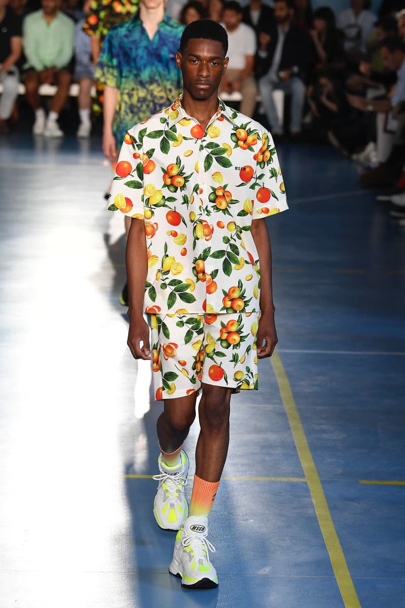 Milan Fashion Week Spring Summer 2019 MSGM Massimo Giorgetti Sportswear Streetwear
