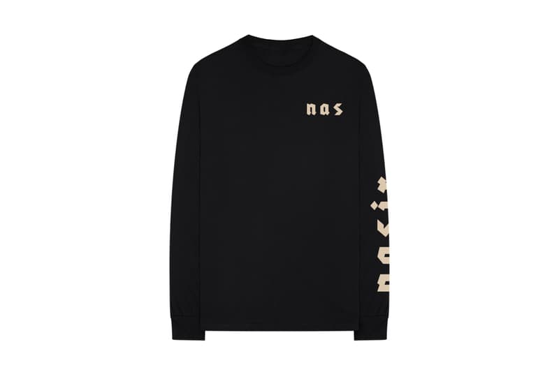 Nasir Merchandise Collection nas hoodies crewnecks t-shirts release info orange green tan black