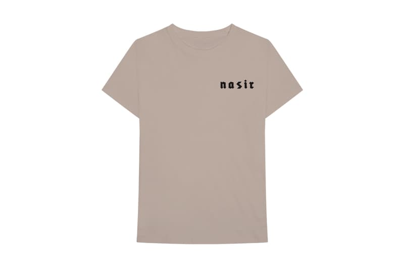 Nasir Merchandise Collection nas hoodies crewnecks t-shirts release info orange green tan black