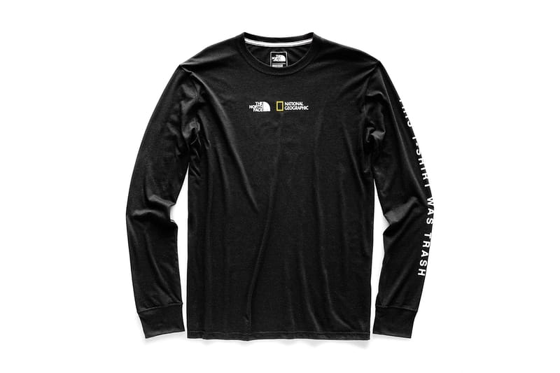 north face national geographic long sleeve