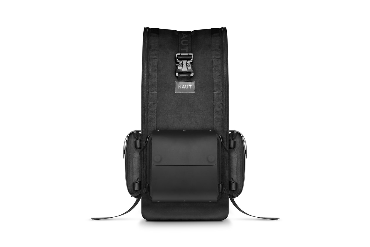 NAUT NOMAD Backpack travel techwear accessories bags prague streetwear