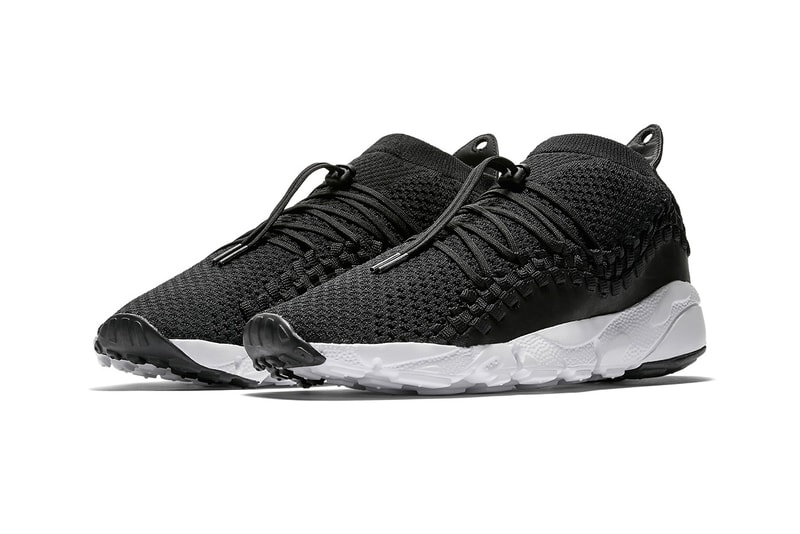 Nike Air Footscape Woven Chukka Flyknit Black