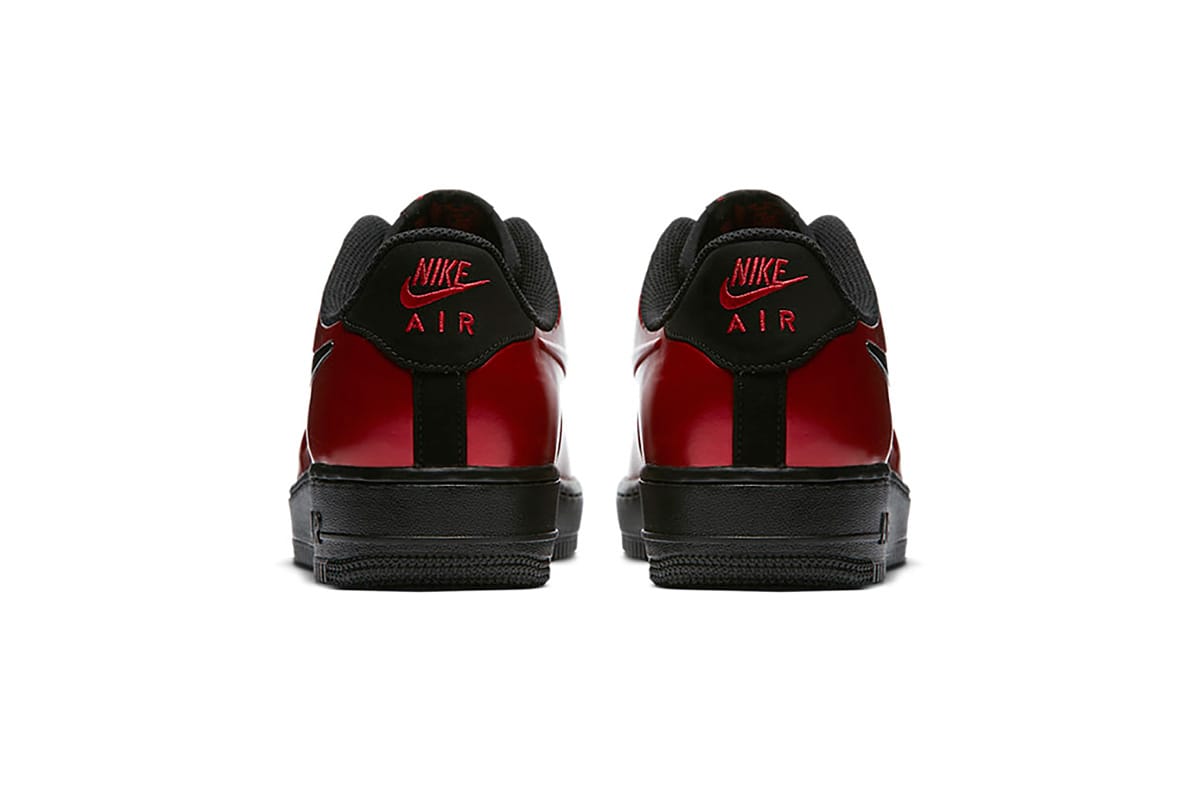 foamposite air force 1 red