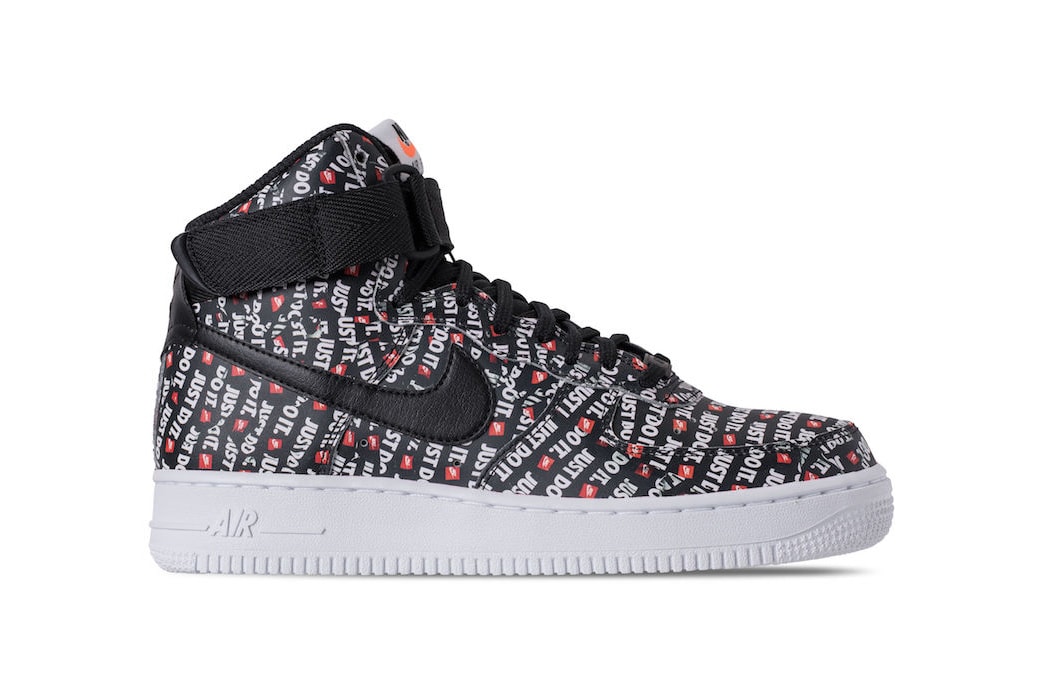 Nike Air Force 1 High Just Do It Pack black white 2018 release date info drop sneakers shoes footwear