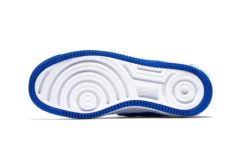 Nike Air Force 1 low Jester royal white sneaker deconstructed the 1s reimagined leather blue footwear sneakers release