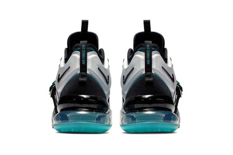 Nike Air Force 270 Air Command Force Colorway White black grey jade teal