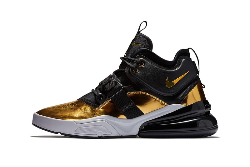 Nike Air Force 270 Gold Standard Release Date 2018 footwear nike sportswear