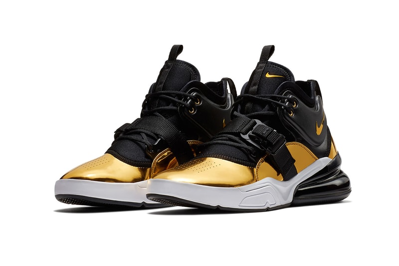Nike Air Force 270 Gold Standard Release Date 2018 footwear nike sportswear