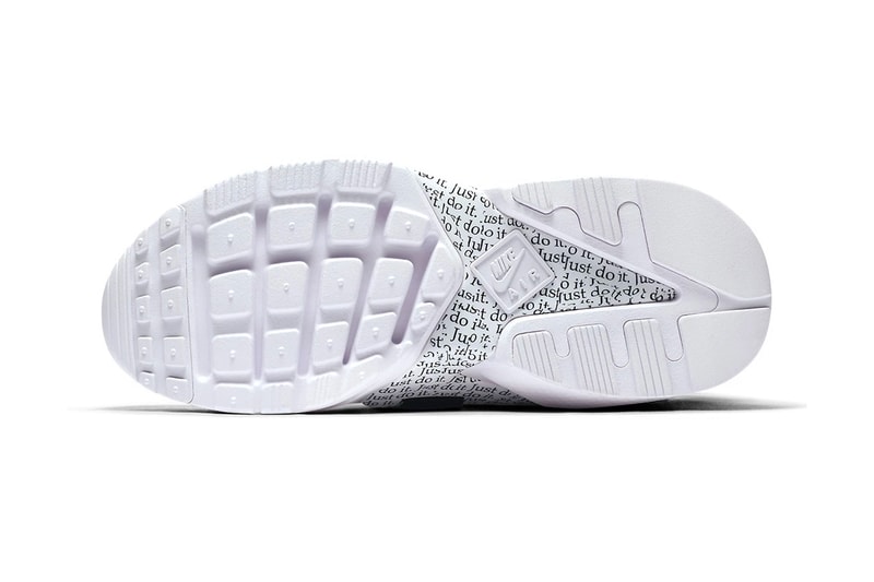 Nike Air Huarache City Low Just Do It collection black white sneakers footwear