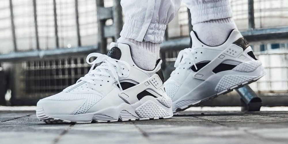 Nike air huarache platinum white Clearance