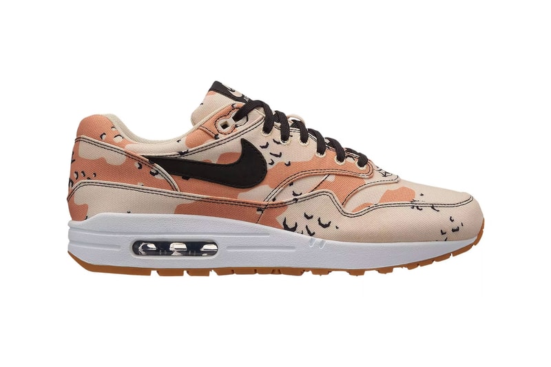 Nike Air Max 1 Premium "Beach Camo" Release Date sneaker canvas beige
