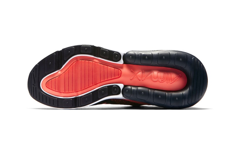 Nike Air Max 270 Flyknit Multicolor Release Red Black Yellow