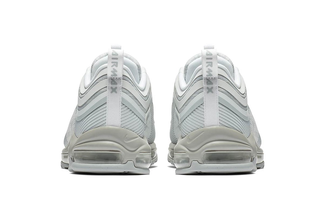 nike air max 97 ultra 17 pure platinum 2018 june nike sportswear footwear release date info drop sneakers shoes