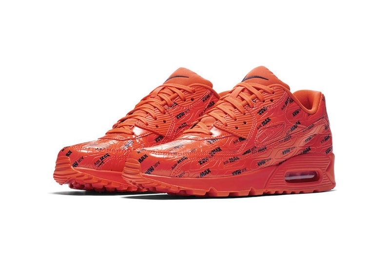 Nike Air Max 90 Premium Air Max Pack black and orange footwear nike sportswear 2018