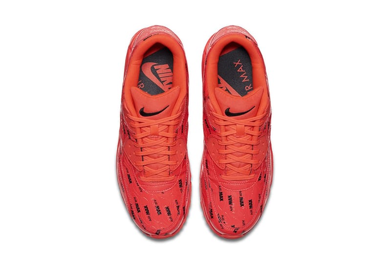 nike air max 90 orange