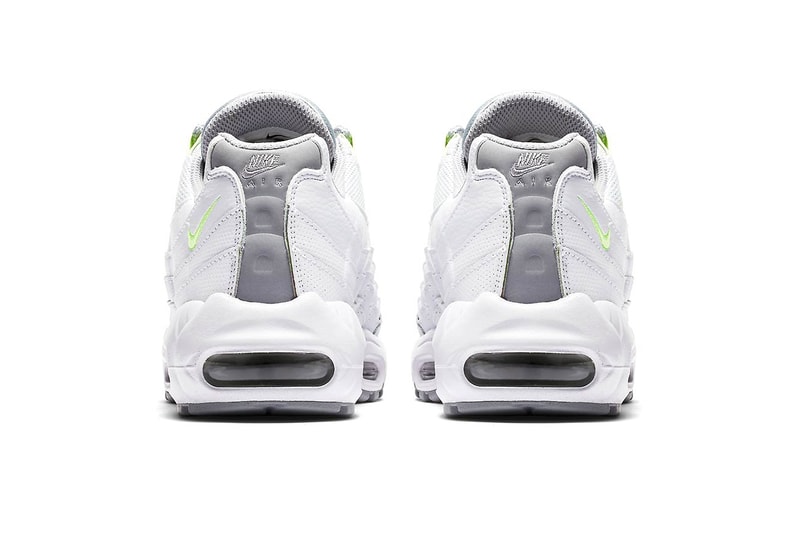 Nike Air Max 95 Neon yellow white Release date white air max unit outsole neon swoosh