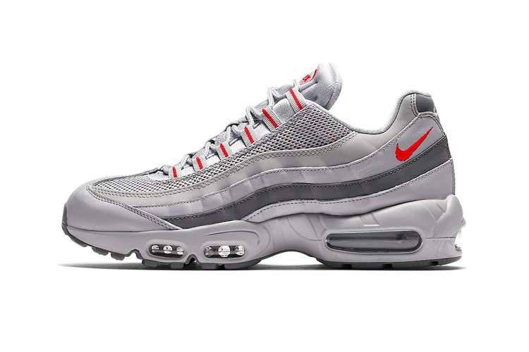 Nike Air Max 95 Steps Out in Gradient Matte Grey and Red