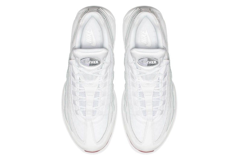 Nike Air Max 95 gradient sole white red blue release info sneakers footwear
