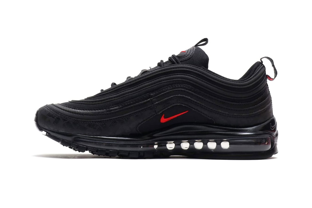 Nike Air Max 97 black university red release info sneakers footwear branding