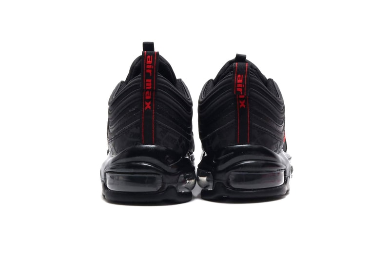 Nike Air Max 97 black university red release info sneakers footwear branding