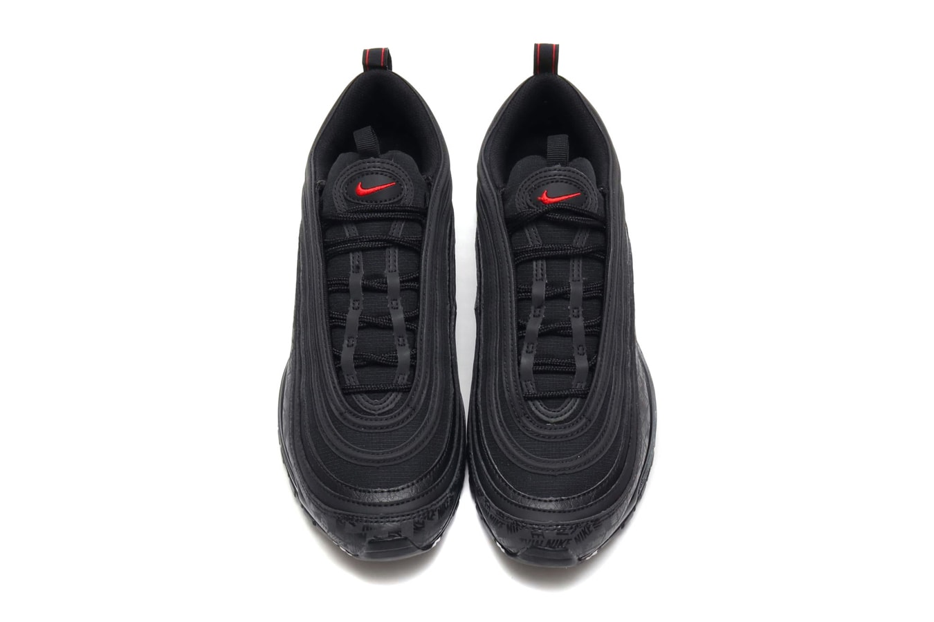 Nike Air Max 97 black university red release info sneakers footwear branding