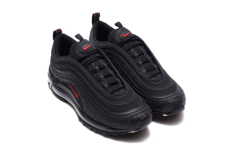 Nike Air Max 97 black university red release info sneakers footwear branding