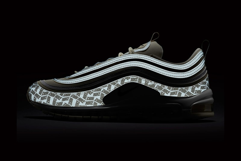 Nike Air Max 97 Reflective Logo White Cream sneakers footwear