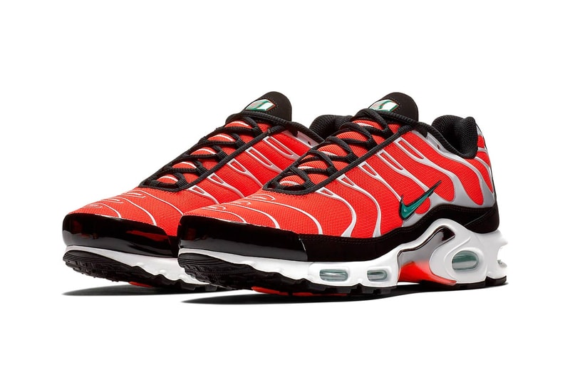 Nike Air Max Plus orange teal First Look orange black teal white Tn sneaker footwear