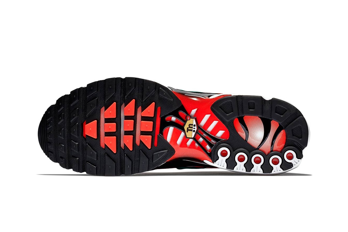 Nike Air Max Plus orange teal First Look orange black teal white Tn sneaker footwear