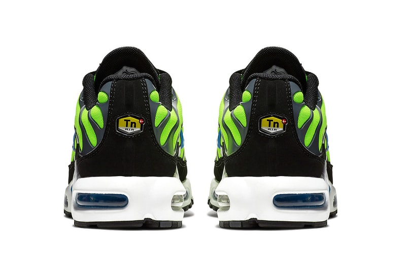 nike air max plus scream green nike sportswear 2018 june footwear